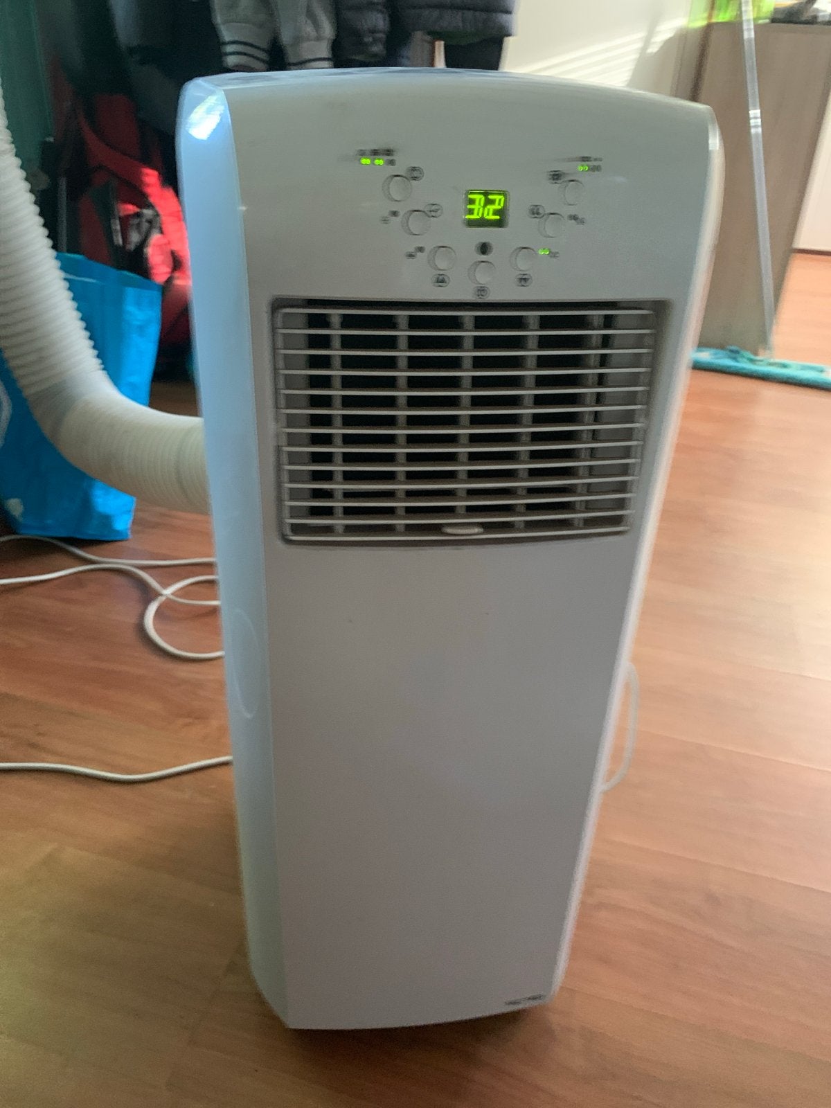 Mobiele airco - Draagbare airconditioning met AB, Ophalen, Gebruikt, Minder dan 60 m³, 3 snelheden of meer