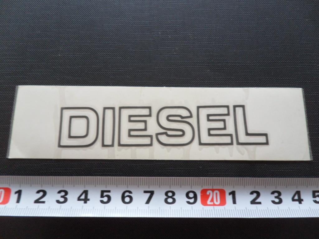 sticker DECAL Auto Tuning   DIESEL, Verzamelen, Stickers, Zo goed als nieuw, Ophalen