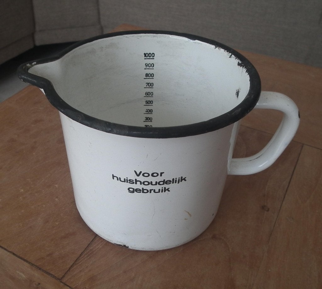 decoratieve vintage litermaat voor huishoudelijk gebruik, Ophalen of Verzenden