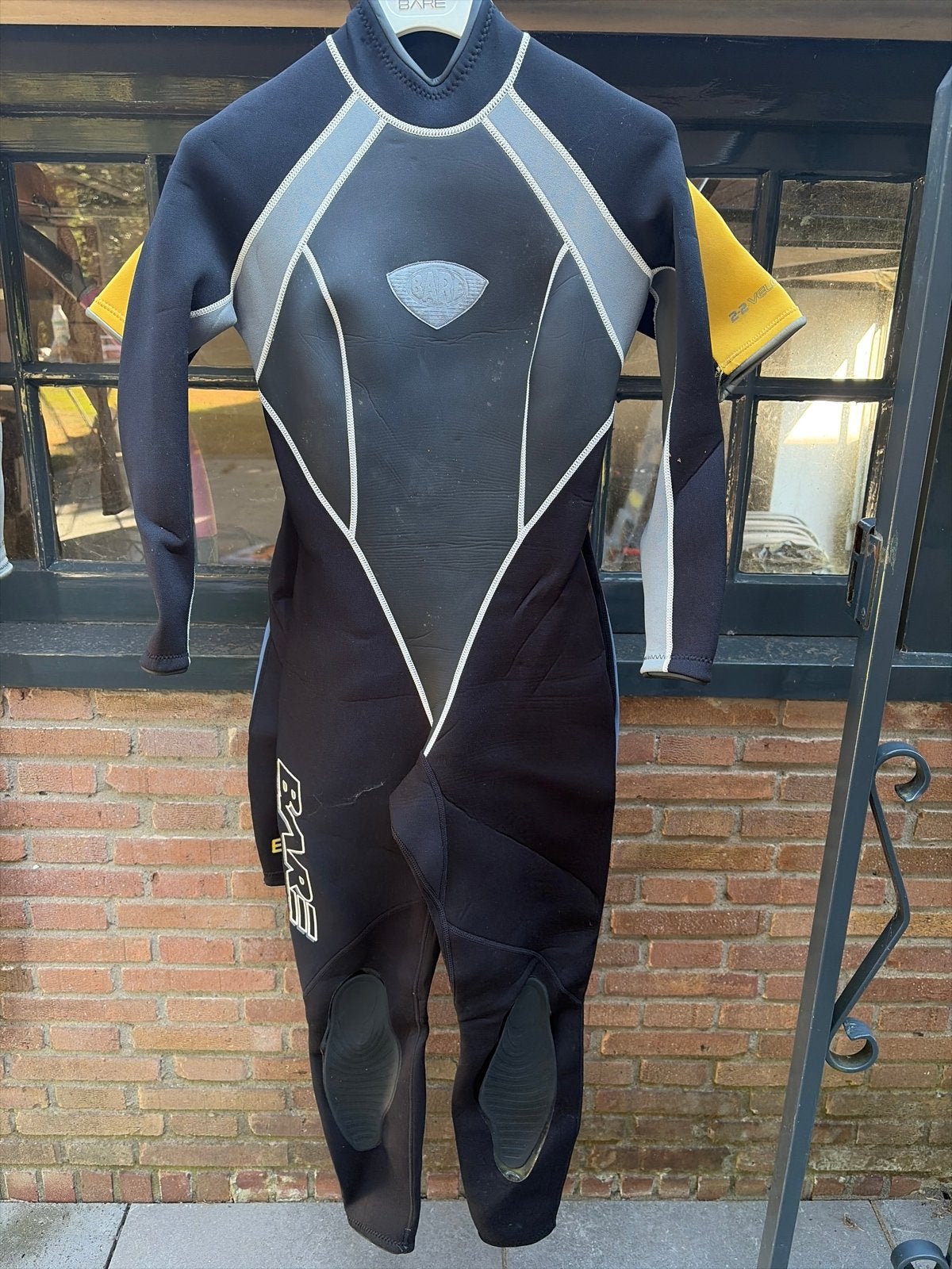 Bare Wetsuit 8T/8L - Kniestukken laten los, Ophalen, Gebruikt, Dame of Heer, Wetsuit