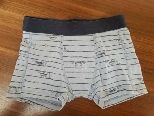 mooie blauw gestreepte boxershort, maat 98/104, Nacht- of Onderkleding, Ophalen of Verzenden, Zo goed als nieuw, Hema