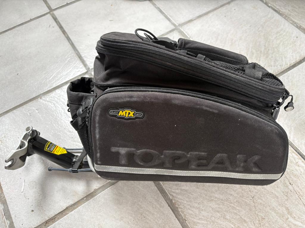 Topeak MTX fietstas met QR Beam Rack, Ophalen, Gebruikt