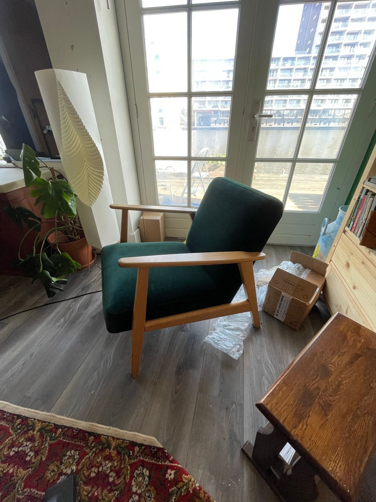 Ikea Ekenäset fauteuil - Groen, Ophalen, Overige kleuren, Ikea ekenaset, Zo goed als nieuw