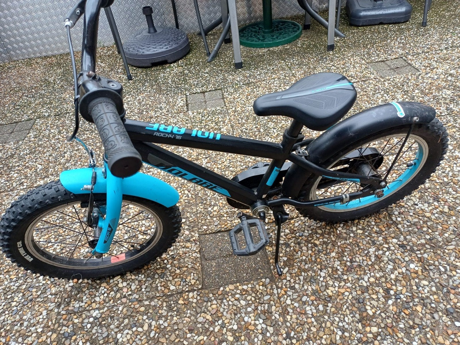 Jongens fiets zwart/blauw, Ophalen, 16 tot 20 inch, Volare