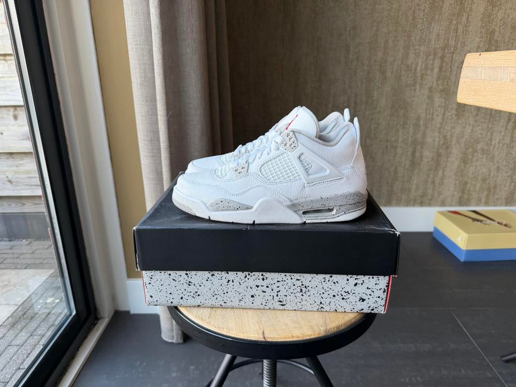 Jordan 4 Retro White Oreo (2021) GS - Maat 38, Kleding | Dames, Schoenen, Wit, Nieuw, Ophalen of Verzenden, Sneakers of Gympen