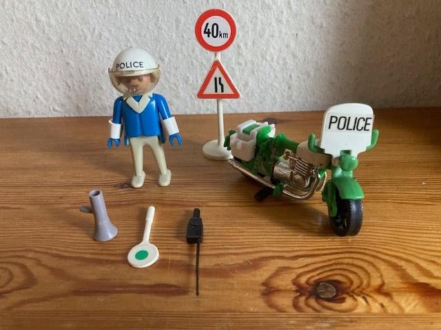 playmobil vintage motor agent 3572 jaren 70/80 oud, Ophalen of Verzenden, Gebruikt, Complete set