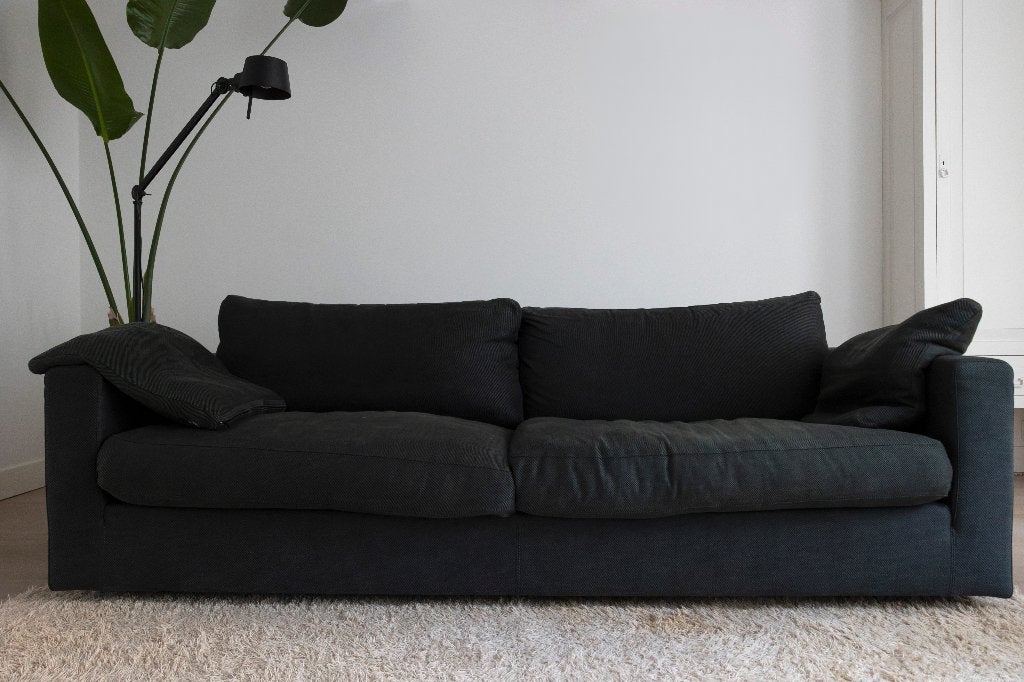 Linteloo bank Fabio Antraciet, Ophalen, Gebruikt, Driepersoons, 75 tot 100 cm