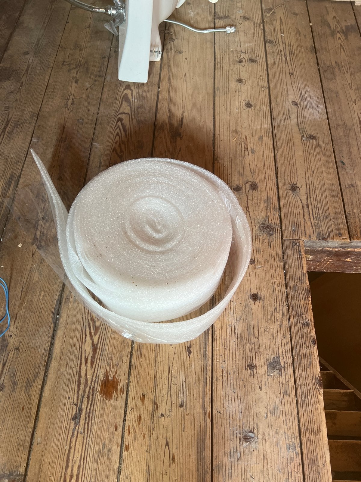 Isolatiemateriaal voor betonvloer - ca. 50 meter, Overige materialen, Nieuw, 15 m² of meer, Vloerisolatie