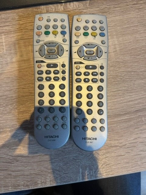 Afstandbediening Hitachi CLE-958 en CLE-967, Ophalen of Verzenden, Gebruikt, Origineel, Tv