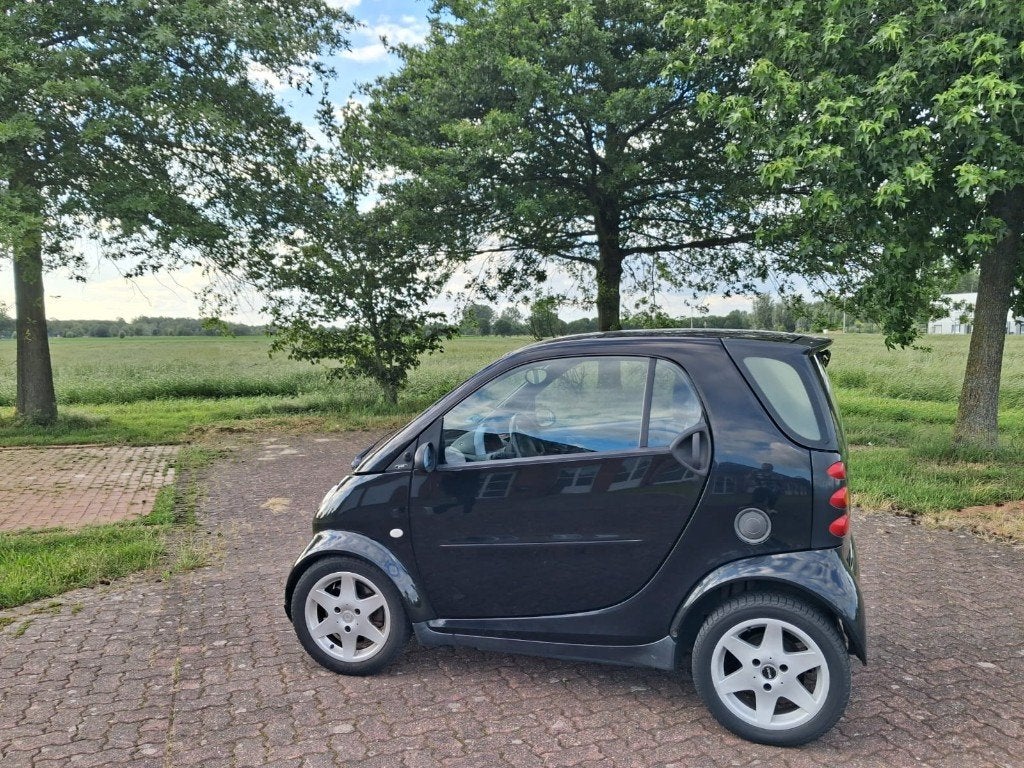 Smart for two, Auto's, Smart, Particulier, ForTwo, Benzine, Euro 4, Coupé, Automaat, Zwart, Overige kleuren, Stof, Ophalen