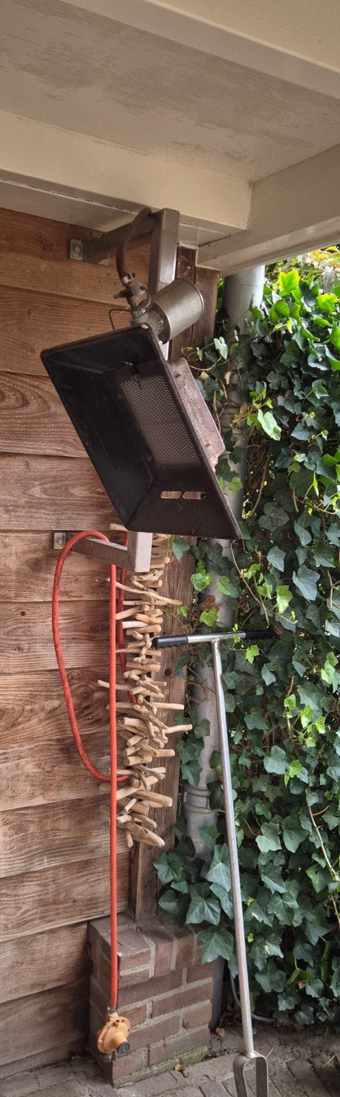 2x ALKE 121 gasheater + HPV Cago gasheater – horeca/terras, Tuin en Terras, Ophalen, Gebruikt, Gas