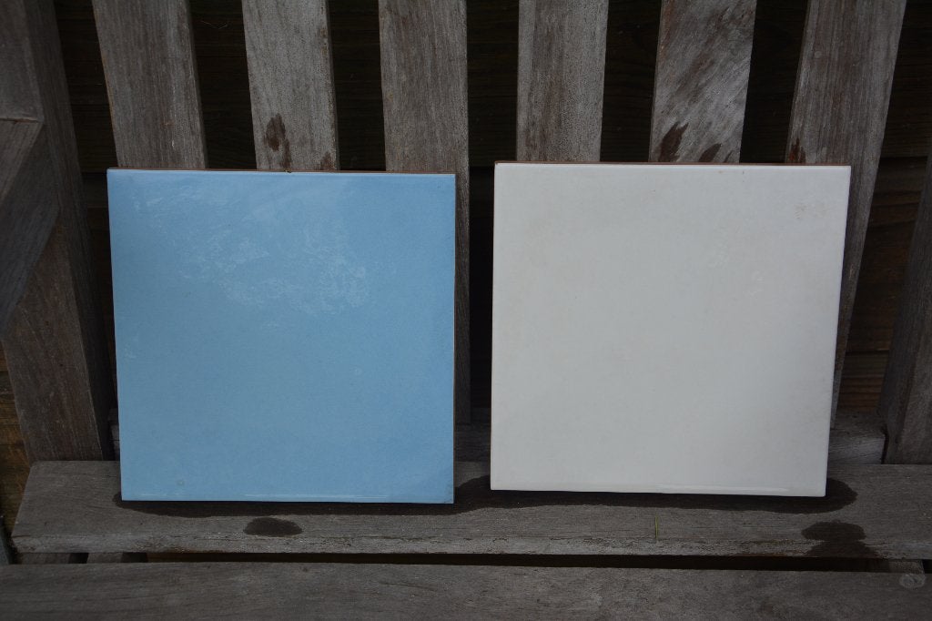 Muurtegel Vloertegel 20x20 sanitair toilet GRATIS blauw+wit, Ophalen, Keramiek, Overige typen, Nieuw