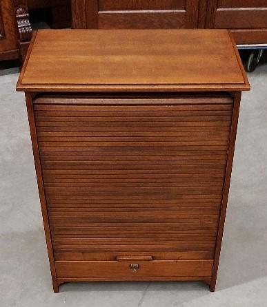 Prachtig klein Hollands Art Deco archief kastje. Eiken., Ophalen