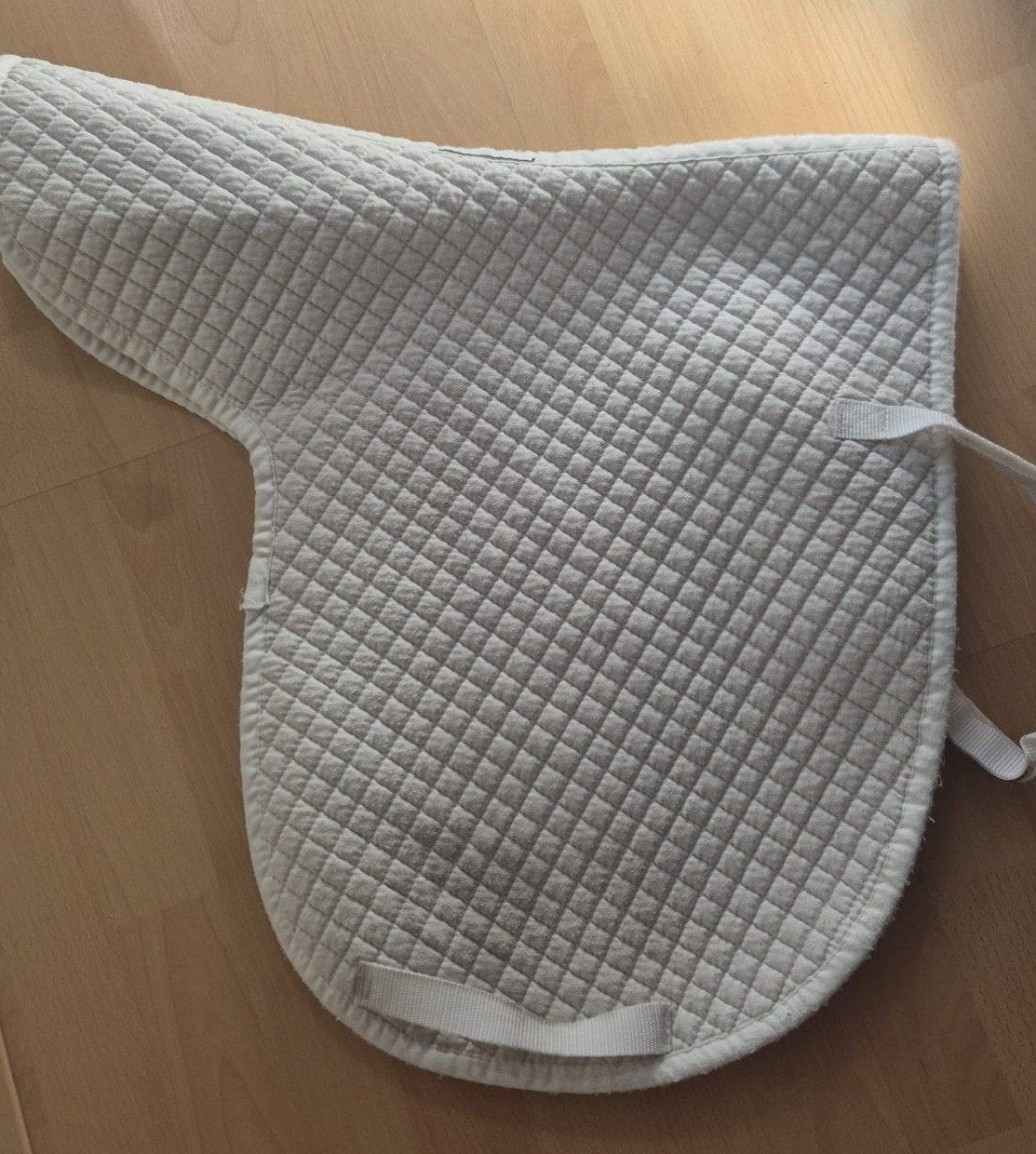 Wit dekje zadelvorm maat cob, Dieren en Toebehoren, Ophalen of Verzenden, Gebruikt