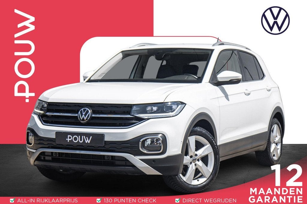 Volkswagen T-Cross 1.0 TSI 110pk DSG Style | Stoelverwarming, Auto's, Volkswagen, Bedrijf, Te koop, T-Cross, ABS, Adaptive Cruise Control