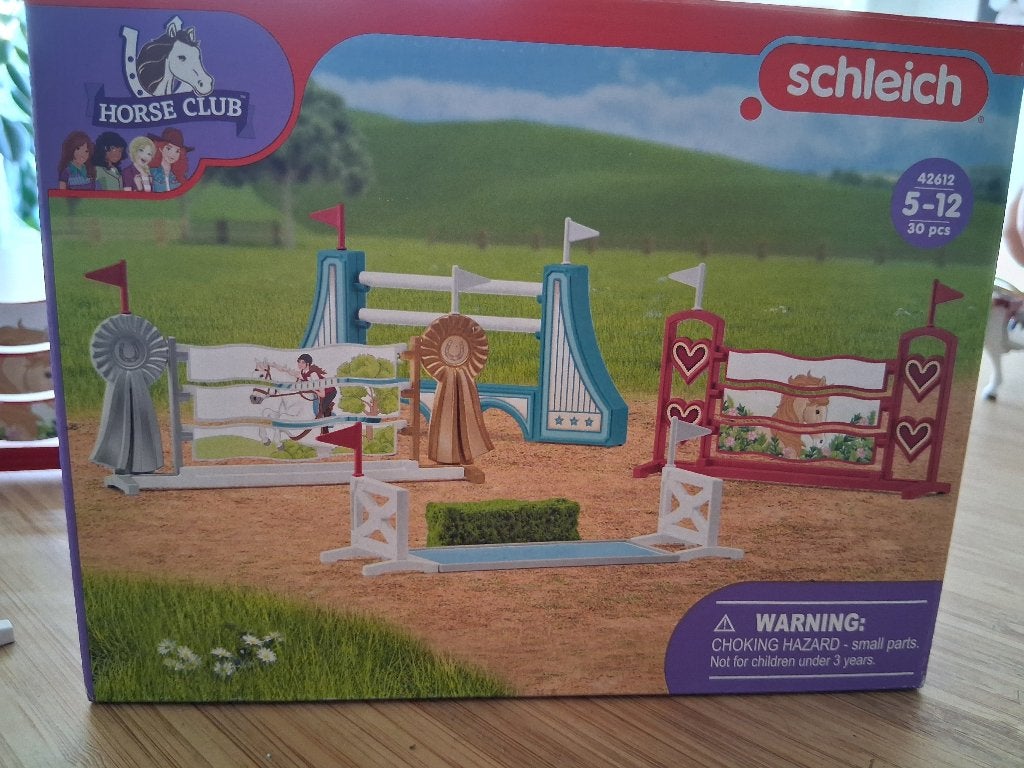 Schleich hindernissen 42612, Ophalen, Zo goed als nieuw