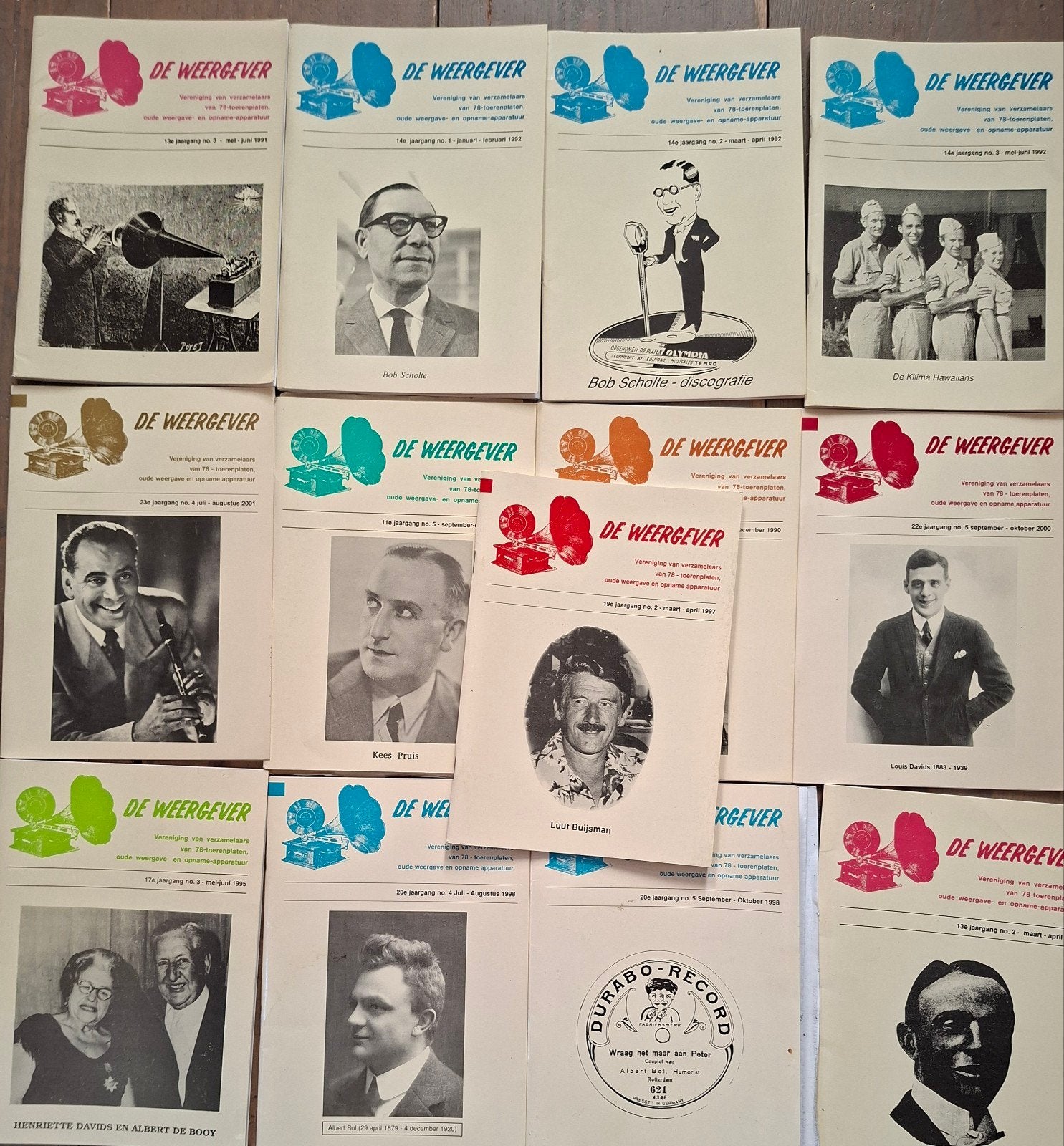 maandblad : De Weergever   78 toeren verzamelaars, Ophalen of Verzenden, Gelezen