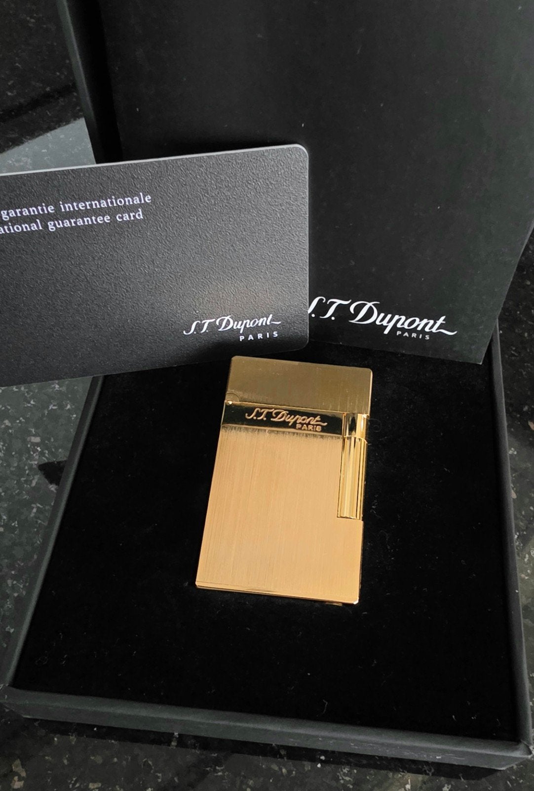 prachtige S.T Dupont gouden aansteker, Ophalen of Verzenden, Aansteker