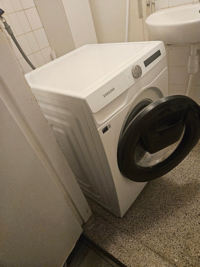 Wasmachine Samsung, Witgoed en Apparatuur, Wasmachines, Ophalen, 1200 tot 1600 toeren, Gebruikt, 8 tot 10 kg
