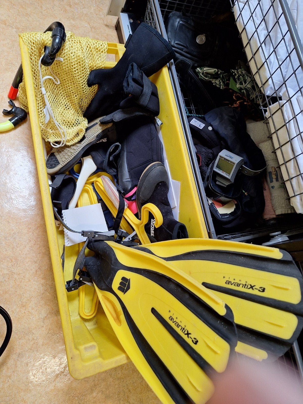 Duikuitrusting: Computer, Lamp, Snorkels, Vliezen &, Ophalen