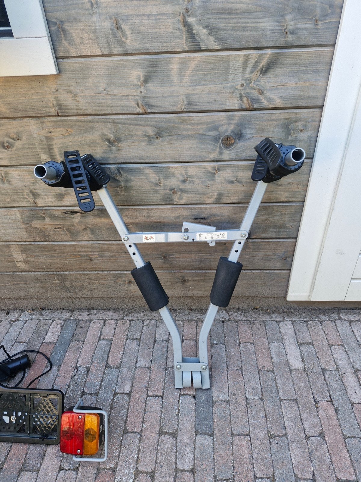 ANWB Fietsendrager voor 2 fietsen met verlichting, Ophalen, 2 fietsen, Gebruikt, Trekhaakdrager