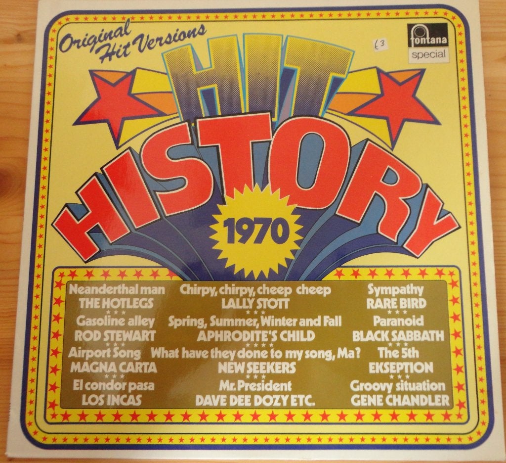 Hit History-1970 (LP), Ophalen of Verzenden, Gebruikt, 12 inch
