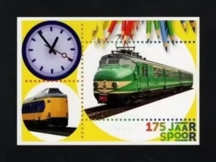 Trein 175 Jaar Spoor Hondenkop NS., Ophalen of Verzenden, 1980 tot heden, Ongelopen, Voertuig