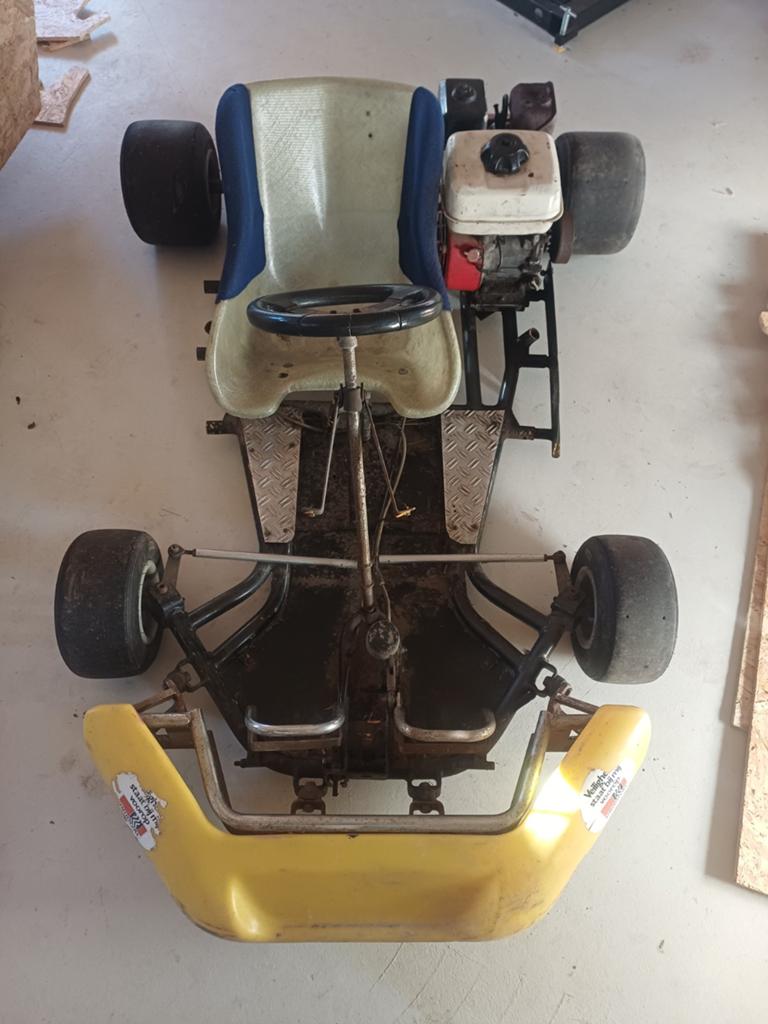 Leuke kart met Honda blok - Loopt goed!, Ophalen, Gebruikt, Kart