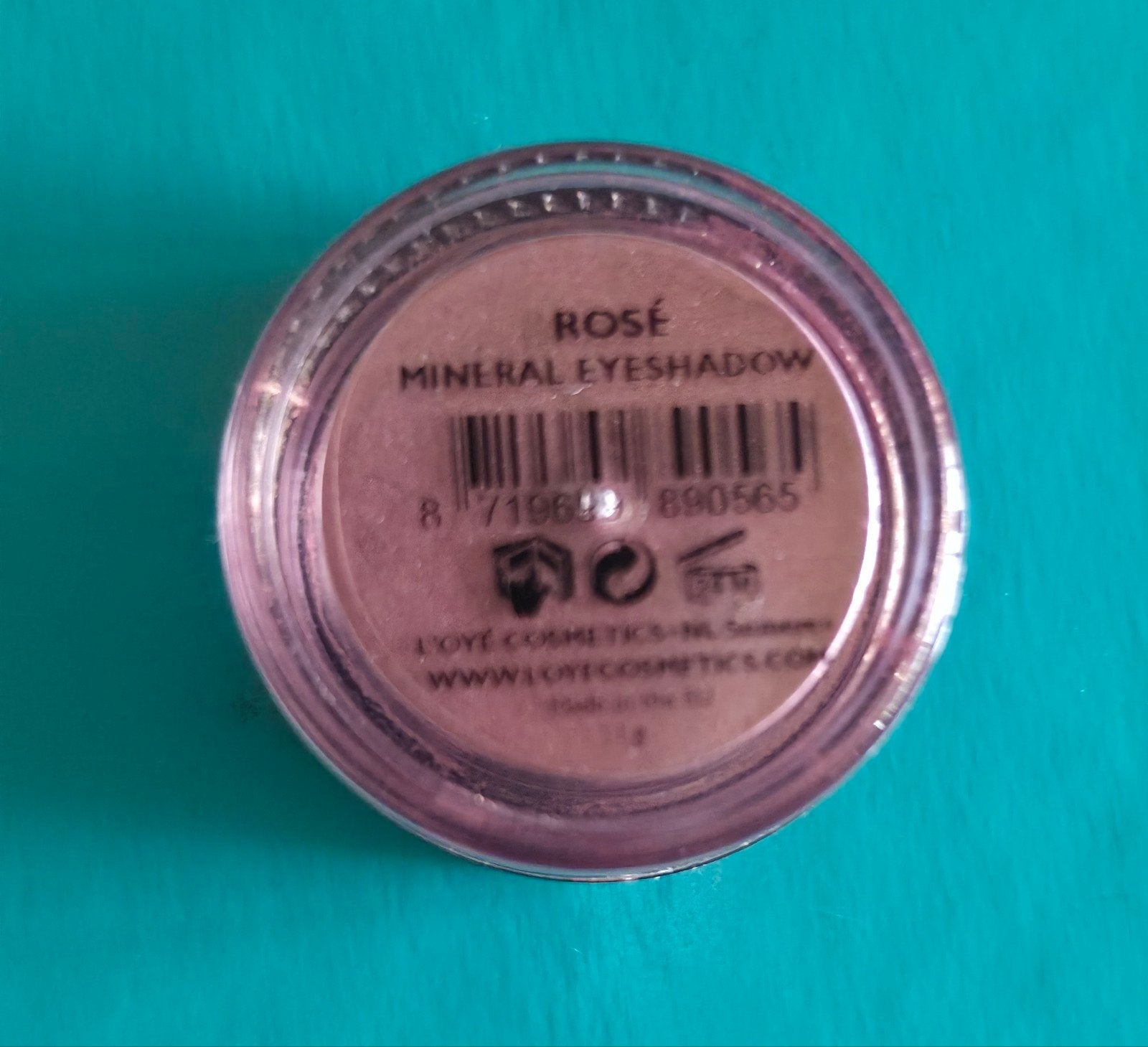 L'oye Mineral Eyeshadow Rosé, Ophalen of Verzenden, Zo goed als nieuw, Ogen