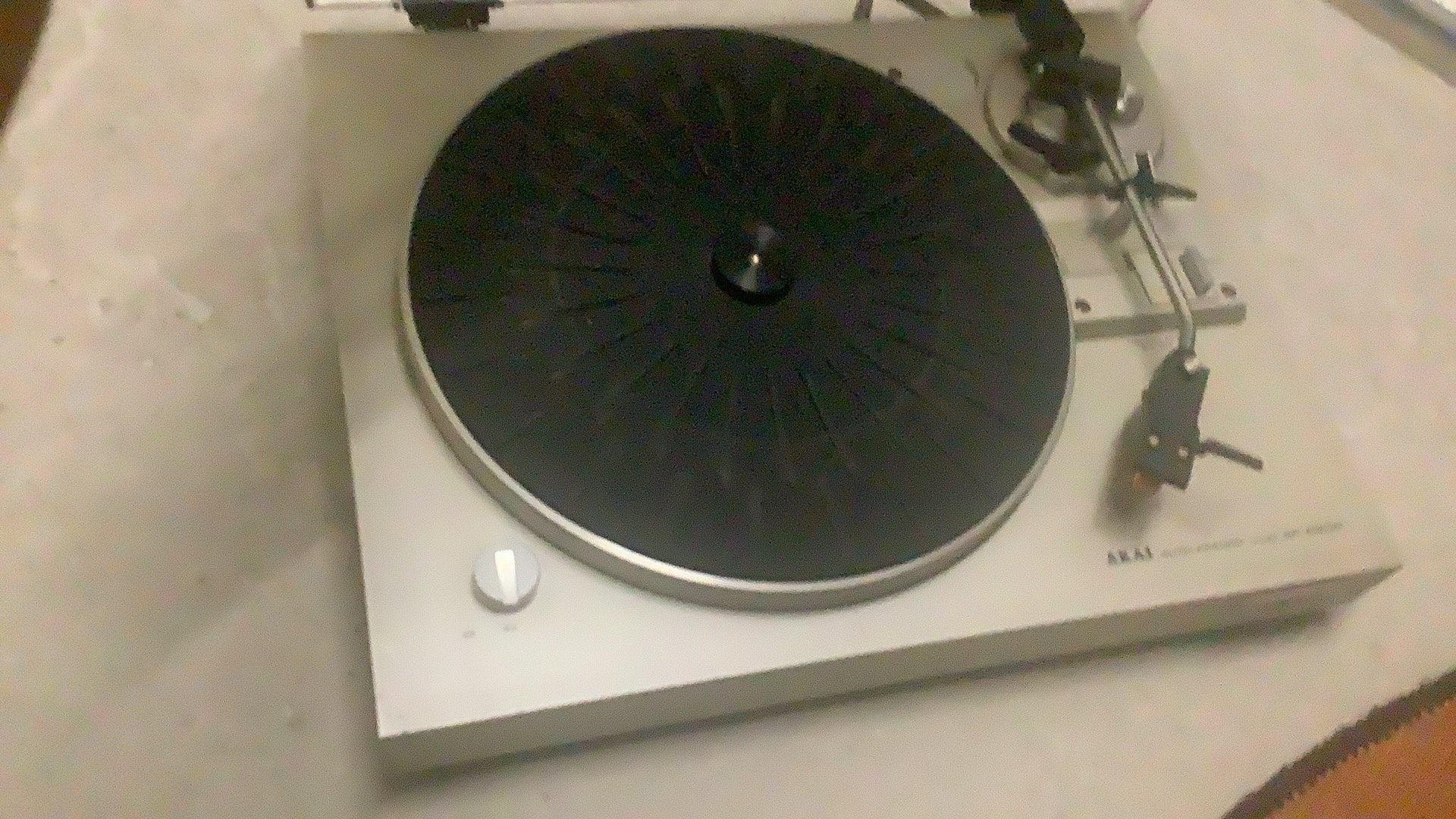 Akai platenspeler, Ophalen of Verzenden, Gebruikt, Platenspeler, Akai