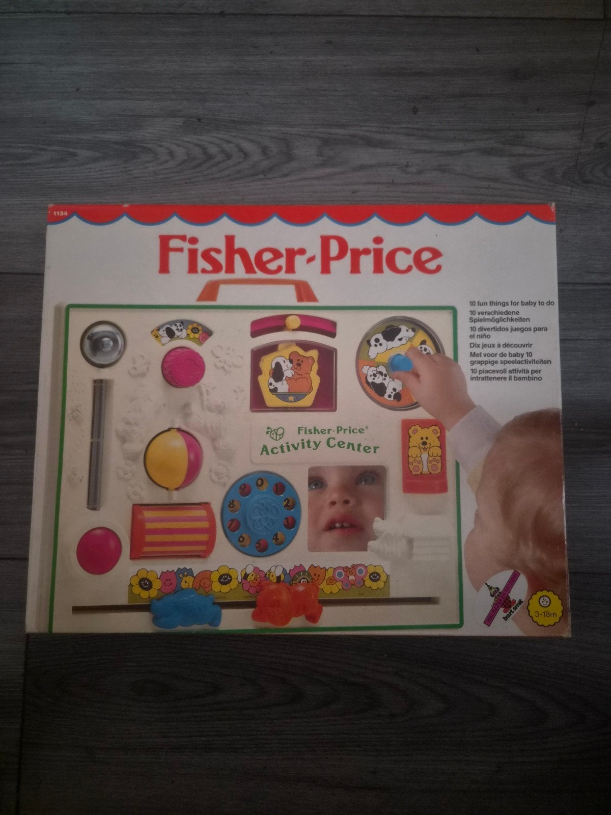 Fisher-Price Activity Center - Vintage Baby Speelgoed, Ophalen of Verzenden