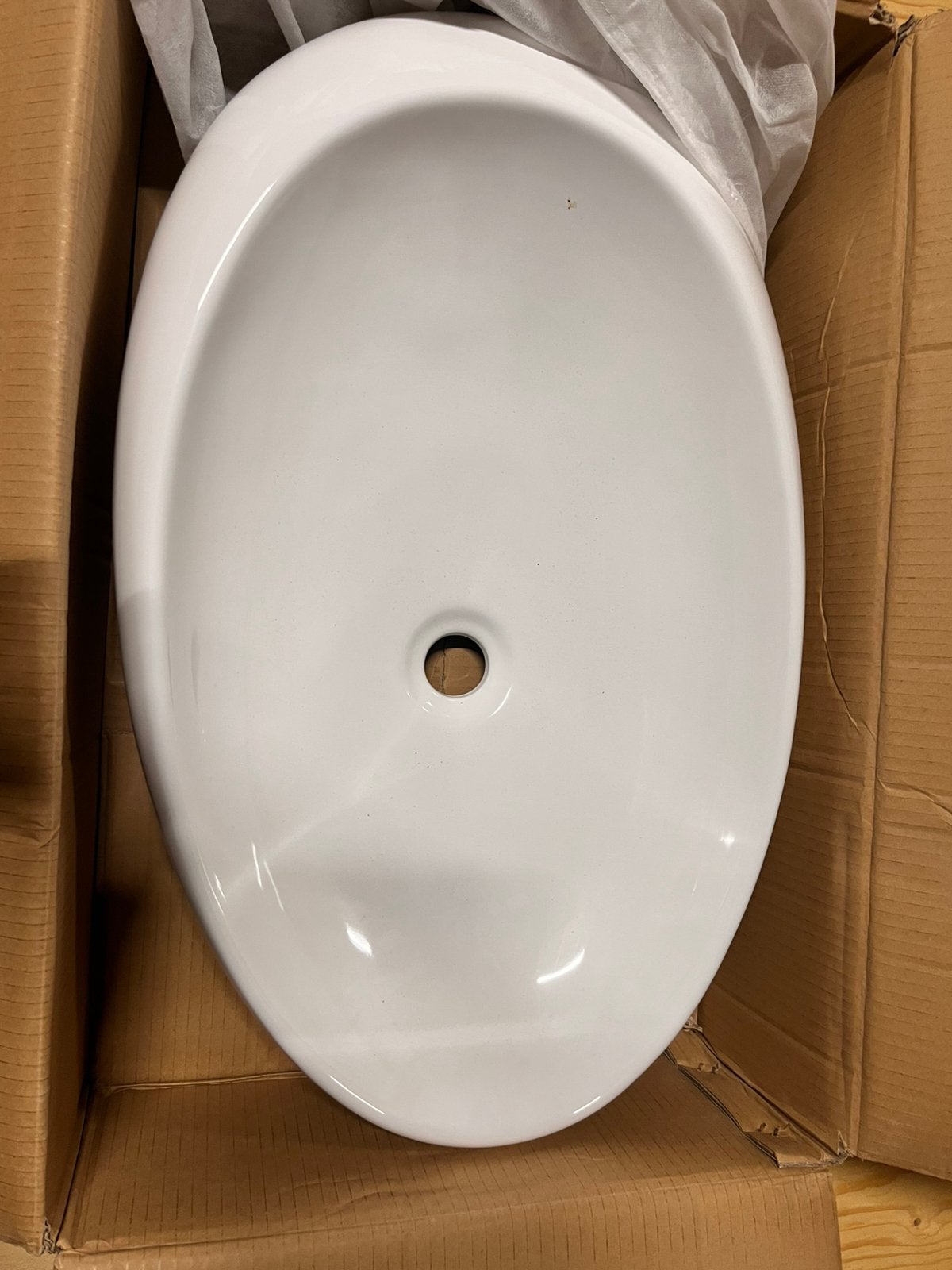 Waskom wit, Ophalen, Nieuw, 50 tot 100 cm, Minder dan 100 cm