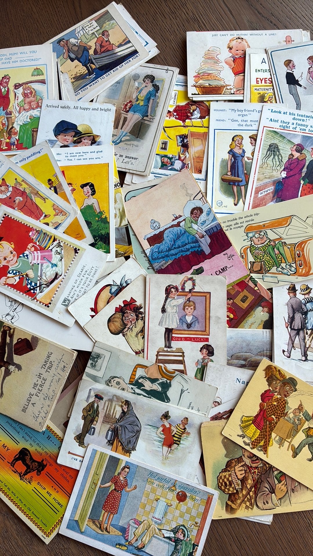 120 kaarten humor divers., Verzamelen, Ansichtkaarten | Themakaarten, Ophalen of Verzenden, Overige thema's