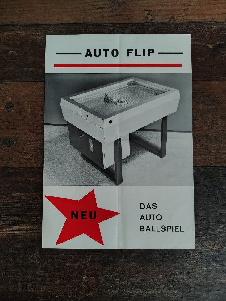 Flyer: ENV Auto Flip(1965) Autospel (Duitsland), Verzamelen, Verzenden, Gebruikt