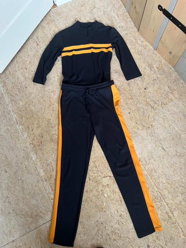 Broek en sweater modstrom maat S, Ophalen of Verzenden, Gedragen, Maat 36 (S), Blauw