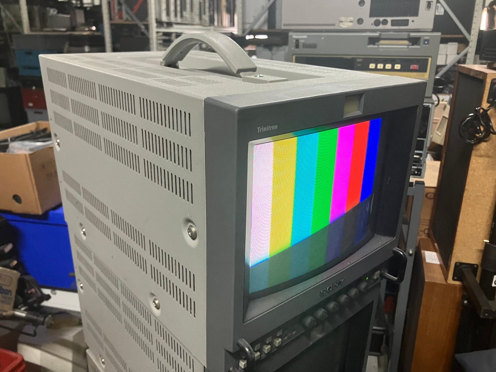Sony pvm9042qm crt broadcast gaming monitor, Ophalen of Verzenden, Sony, Daar, Japan
