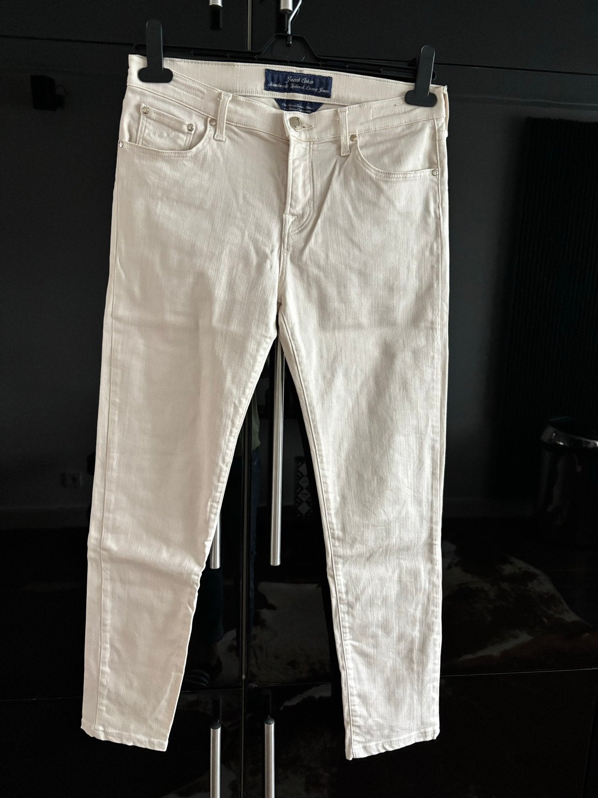 Jacob Cohen Kimberly jeans crème maat 29 met stretch, Ophalen of Verzenden, Gedragen, Overige kleuren, W28 - W29 (confectie 36)