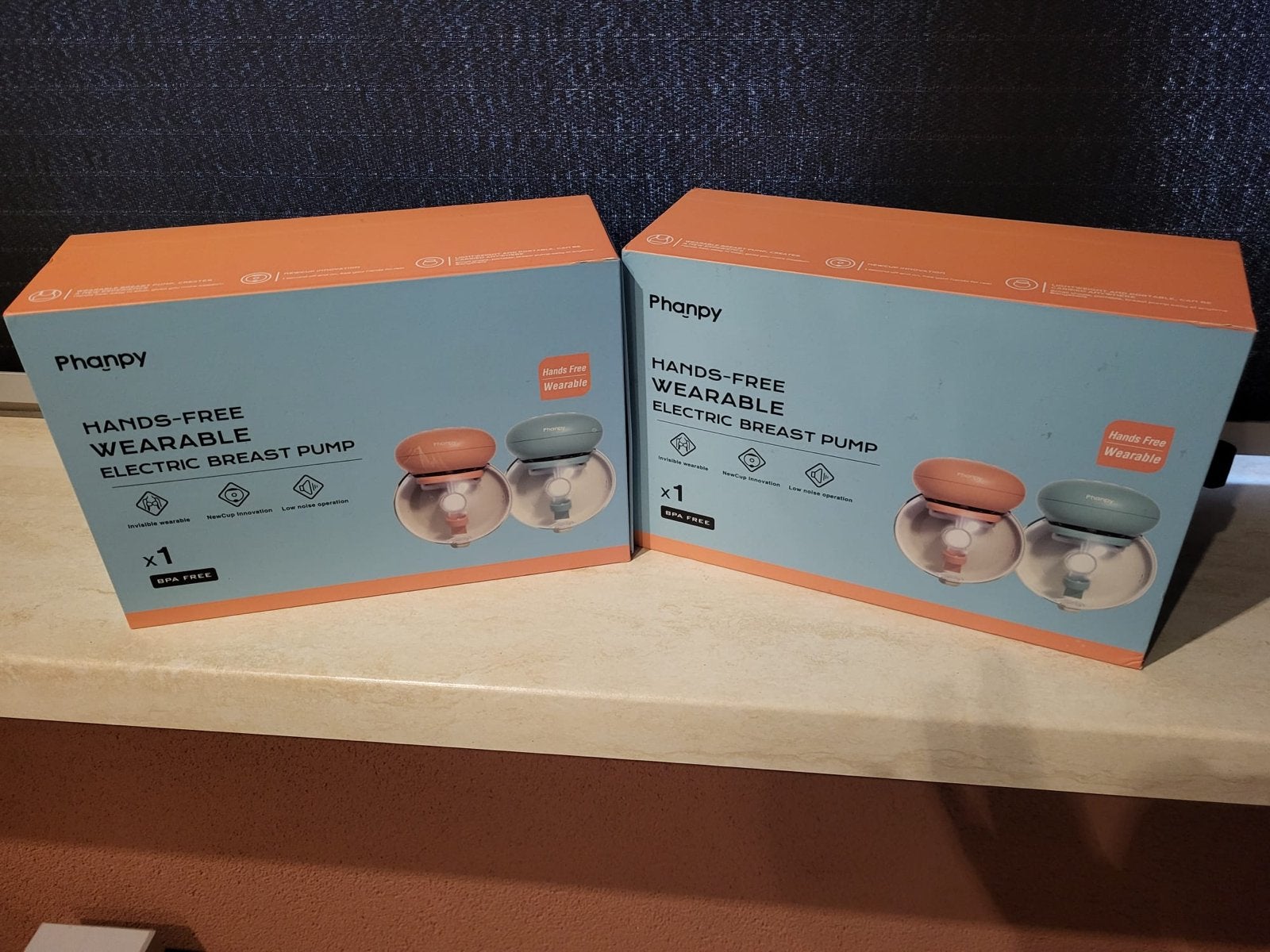 Phanpy Hands-Free Draagbare Elektrische Borstkolf Set, Ophalen of Verzenden, Nieuw