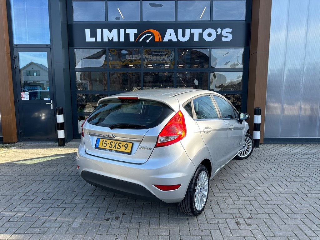 Ford Fiesta 1.25 Titanium/Airco/Elek.Ramen/Lmv/Nap/Apk, Auto's, Voorwielaandrijving, Euro 5, 1242 cc, 82 pk