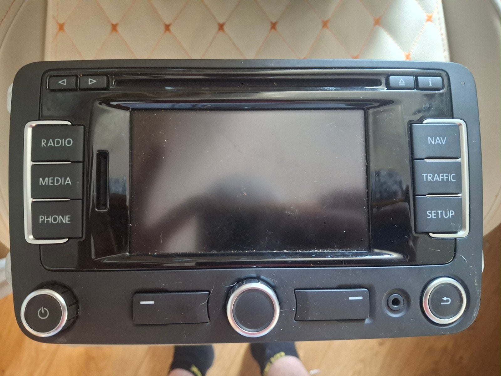 VW Caddy/Transporter RNS310 Radio Navigatie Systeem, Ophalen of Verzenden, Gebruikt