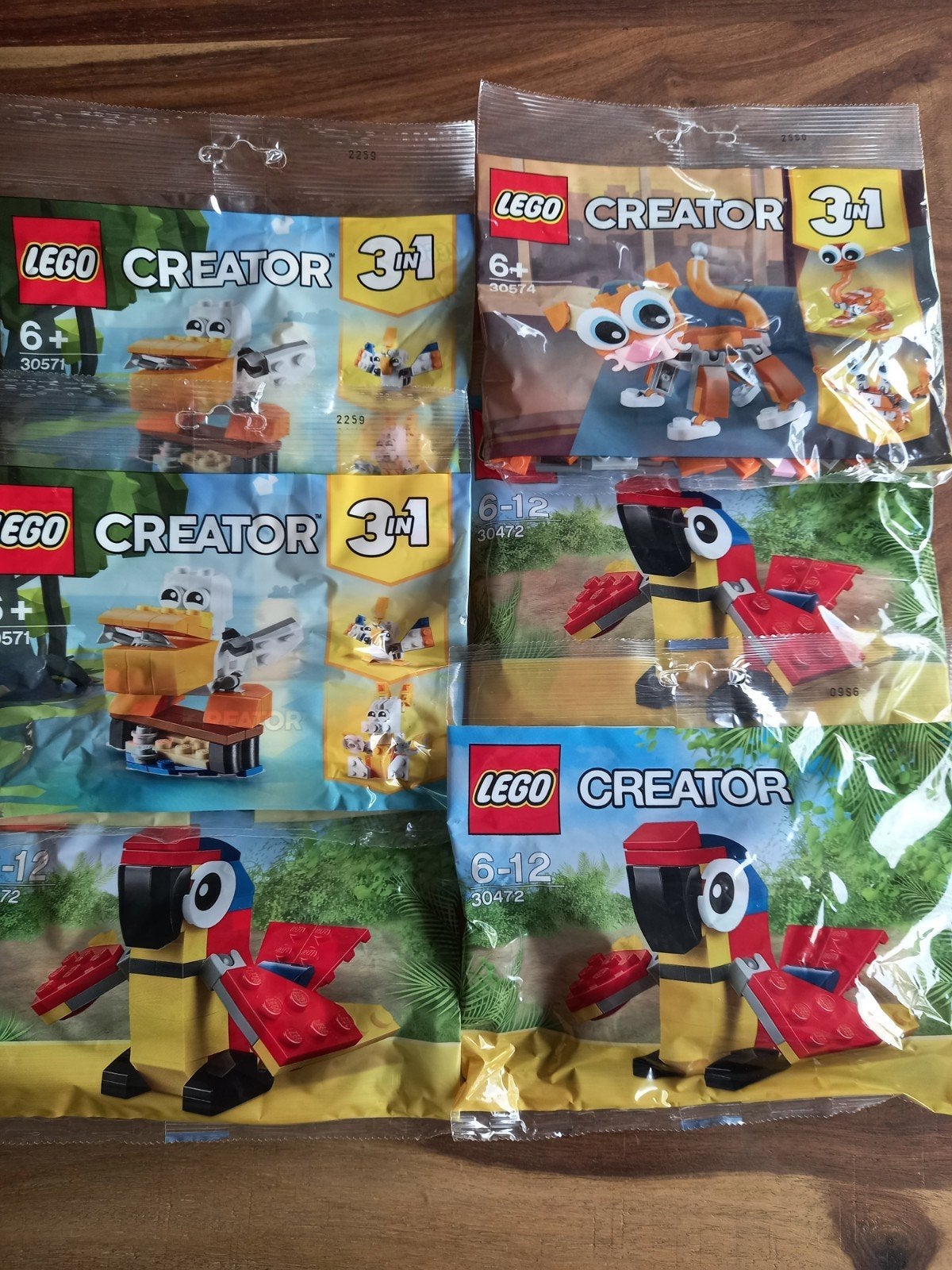 Nieuwe LEGO Creator Polybags: 30472, 30571, 30574 sets, Ophalen of Verzenden, Nieuw