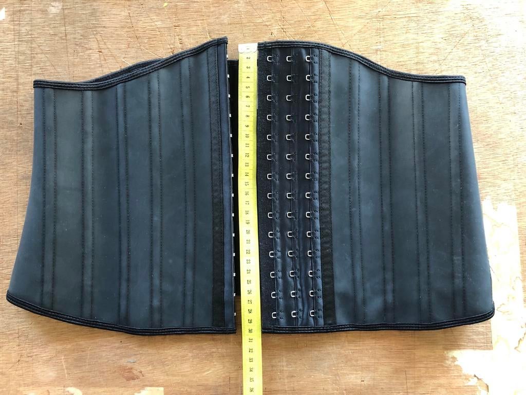 Zwart latex korset/body shaper, Ophalen of Verzenden, Zwart, Body of Korset