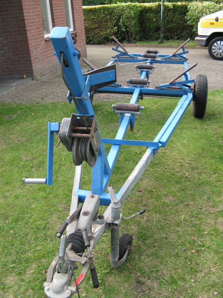 Boottailer sterke gremde trailer met zware as, Ophalen, 6 meter of meer, Gebruikt, Minder dan 15 m²