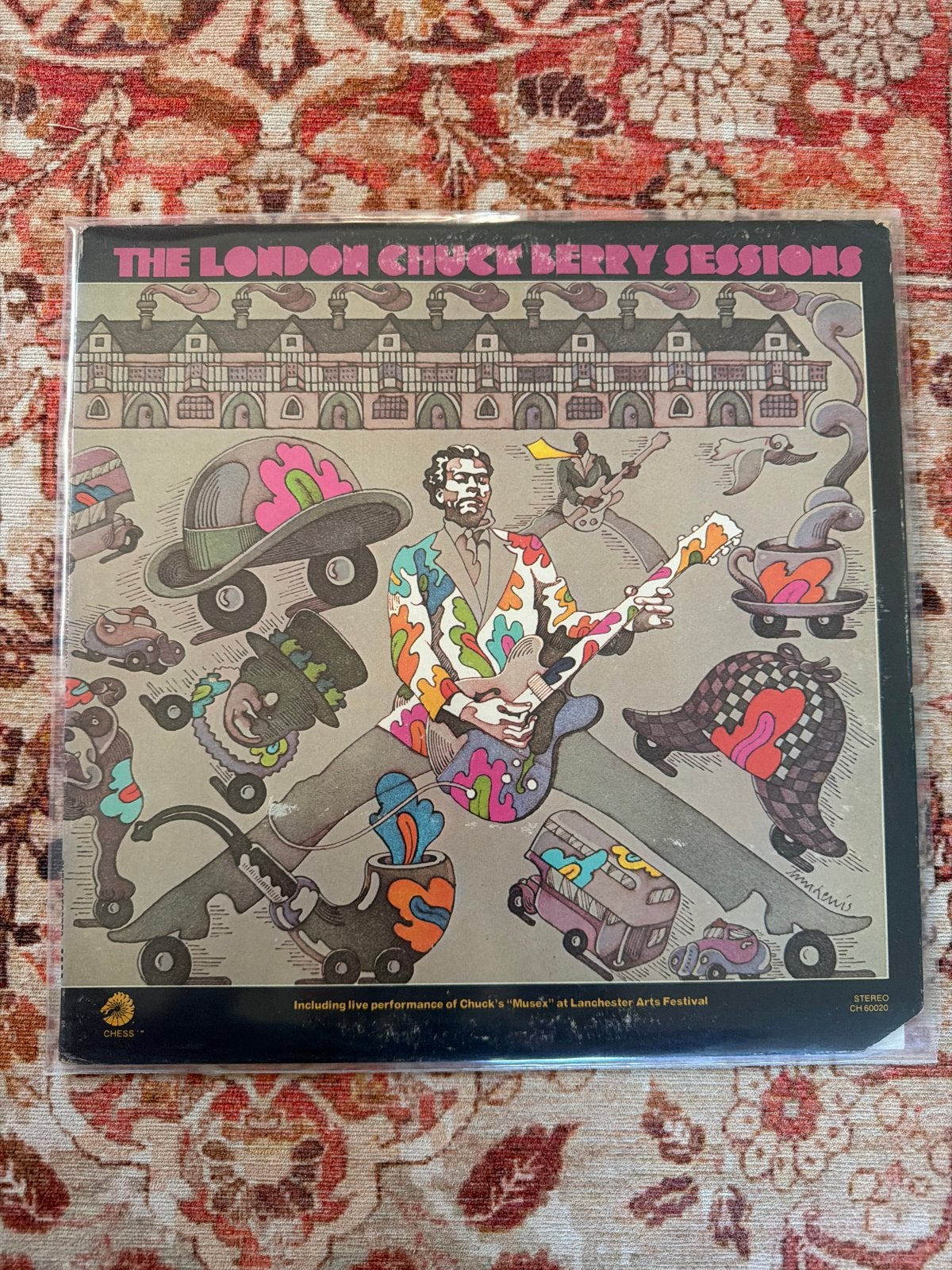 Chuck Berry - The London Chuck Berry Sessions LP, LP, Gebruikt, Ophalen of Verzenden, Gatefold hoes