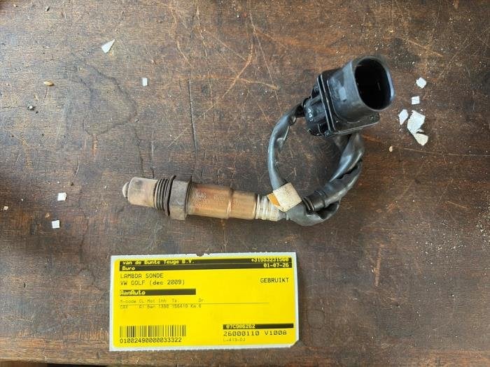 Lambda Sonde van een Volkswagen Golf, Gebruikt, -, Volkswagen, -