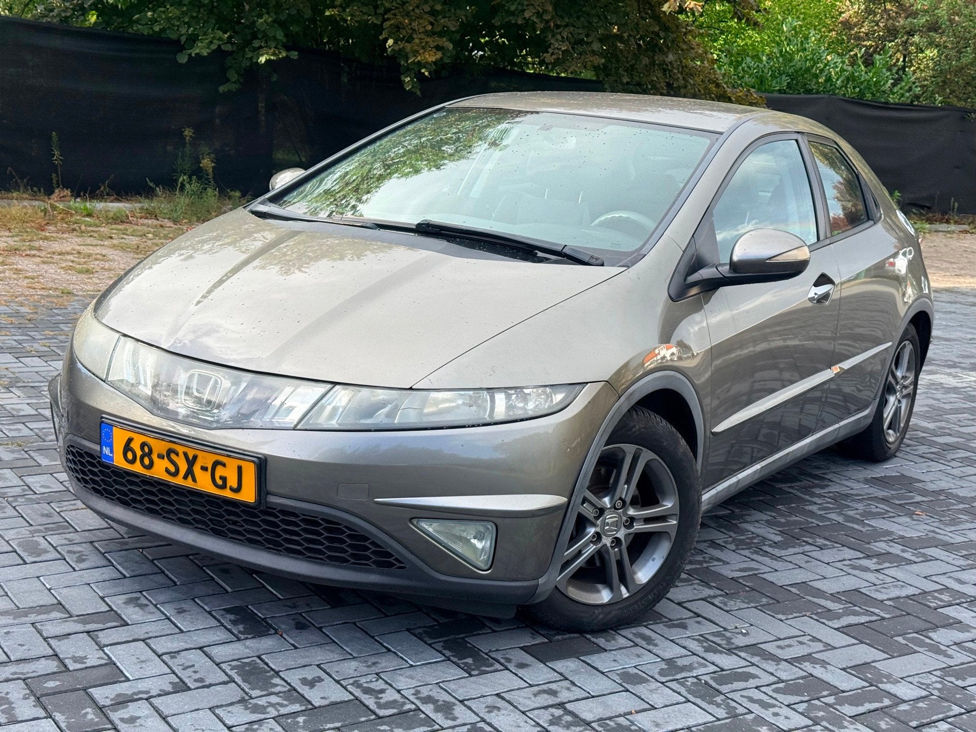 Honda Civic 1.4 Comfort/Automaat/Airco/Elekt Raam/LMV/NAP/Tr, Elektrische ramen, Gebruikt, 4 cilinders, Origineel Nederlands