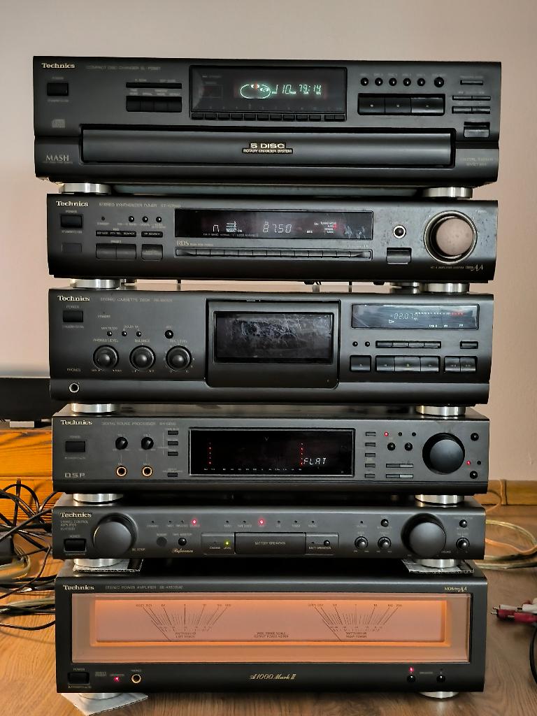 Technics SU-C1000 + SE-A1000M2 system, Audio, Tv en Foto, Stereo-sets, Gebruikt, Cassettedeck, Cd-speler, Tuner of Radio, Overige merken
