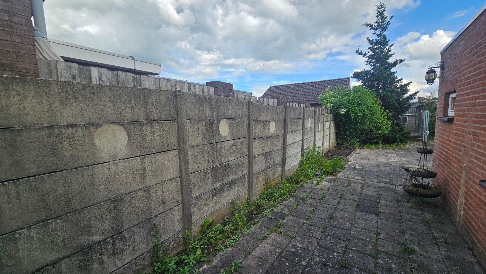Betonnen schutting, Tuin en Terras, Ophalen, Overige materialen, 6 meter of meer, 1 tot 2 meter