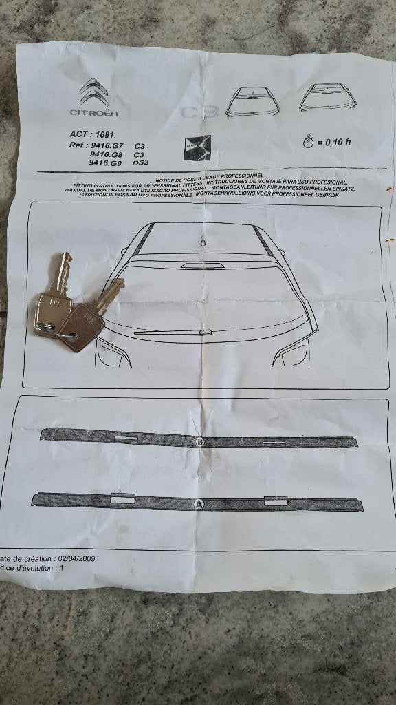 dakdragers voor Citroen C3, Auto diversen, Dakdragers, Ophalen of Verzenden, Zo goed als nieuw