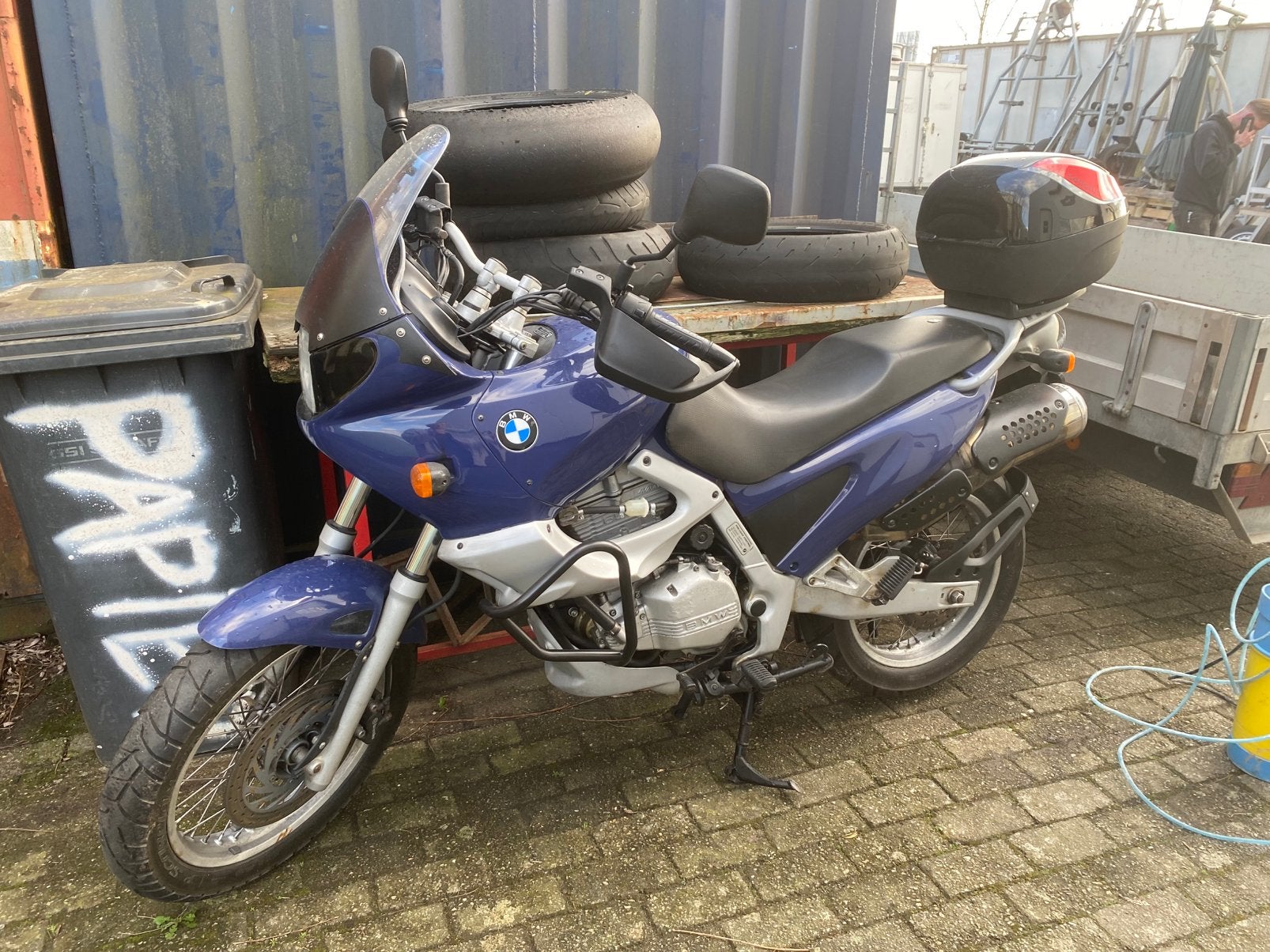 BMW F650ST blauw ca 55.000 km ook voor A2, Motoren, Particulier, Toermotor